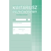 Kwitariusz przychodowy(numerowany)A4 400-1